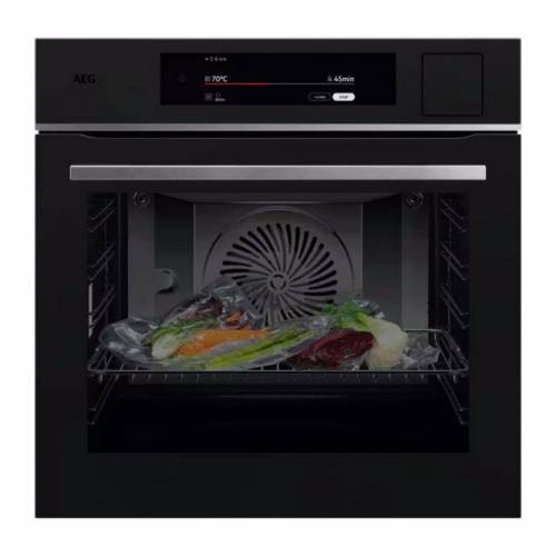 AEG Juodos matinės spalvos garinė orkaitė AEG TP9SB831AT 1,359.00