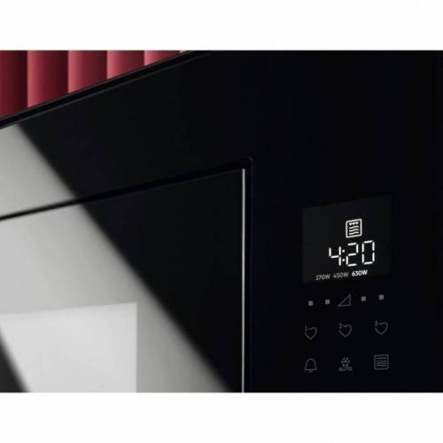 AEG Juodos spalvos 38cm aukščio įmontuojama mikrobangų krosnelė AEG NMB6G261TB 469,00 EUR