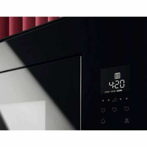 AEG Juodos spalvos 38cm aukščio įmontuojama mikrobangų krosnelė AEG TB6SM261EB 489,00 EUR
