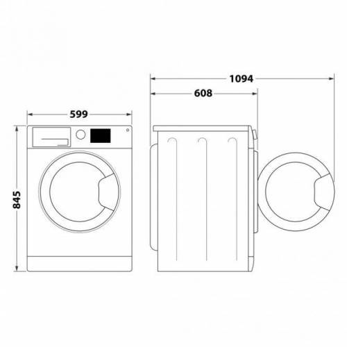 WHIRLPOOL Iš prieko pakraunama skalbyklė Whirlpool W7X 89 Silence EE 583,00 EUR WHIRLPOOL Iš prieko pakraunama skalbyklė Whirlpool W7X 89 Silence EE 583,00 EUR