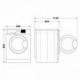 WHIRLPOOL Iš priekio pakraunama skalbyklė Whirlpool W8 99AD Silence EE 519,00 EUR