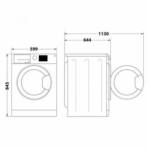 WHIRLPOOL Iš priekio pakraunama skalbyklė Whirlpool W8 99AD Silence EE 519,00 EUR WHIRLPOOL Iš priekio pakraunama skalbyklė Whirlpool W8 99AD Silence EE 519,00 EUR