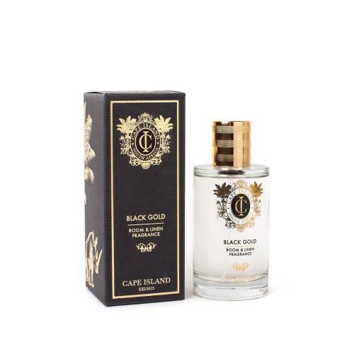 CAPE ISLAND CAPE ISLAND purškiamas namų kvapas BLACK GOLD 100ml 33,00 EUR CAPE ISLAND CAPE ISLAND purškiamas namų kvapas BLACK GOLD 100ml 33,00 EUR