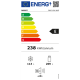 INDESIT Šaldytuvas su šaldikliu apačioje Indesit INKS 1341 W4E 315,00 EUR