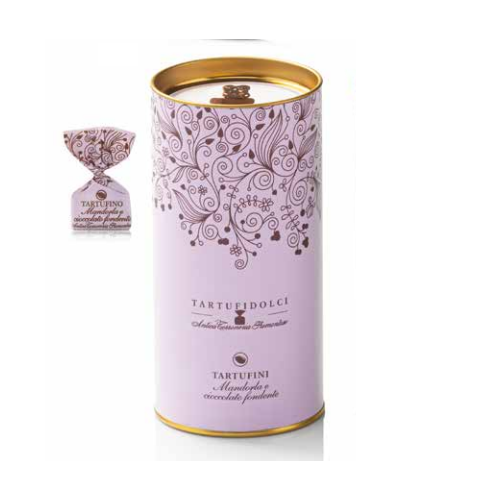 Antica Torroneria Piemontese ANTICA TORRONERIA PIEMONTESE šokoladinių triufelių dėžutė \\"Mandorla e cioccolato fondente\\" 1...
