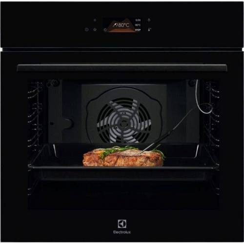 ELECTROLUX Įm. juodos spalvos daugiafunkcinė orkaitė su maisto termometru Electrolux LOE8H39Z 549,00 EUR