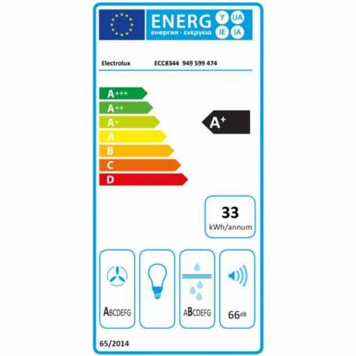ELECTROLUX 80 cm pločio indukcinė kaitlentė su integruotu gartraukiu Electrolux ECC8344 1,289.00