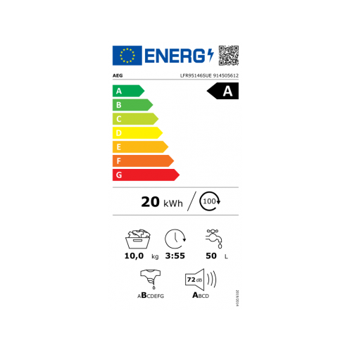 AEG Skalbimo mašina AEG LFR95146SUE 829,00 €