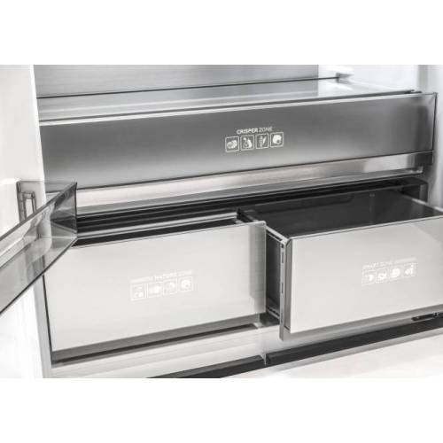 Lord Sidabrinės spalvos Side-by-Side tipo šaldytuvas su šaldikliu Lord C26 959,00 €