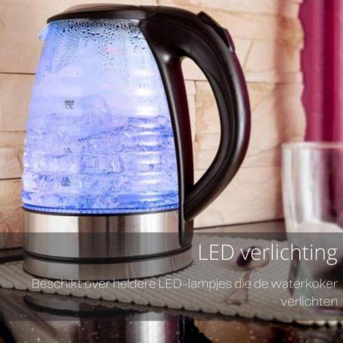 Michelino Stiklinis virdulys Michelino 74279 1,7l juodas 27,00 €