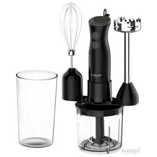 Michelino 6 dalių smulkintuvas-plaktuvas Michelino 74222 juodas 32,00 EUR