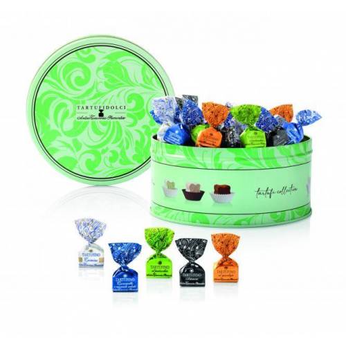 Antica Torroneria Piemontese Šokoladinių triufelių dėžutė TARTUFINI ASSORTITI LATTA 400G 34,60 EUR