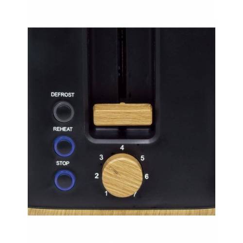JOCCA Tosteris Jocca 2185N dviejų riekelių juodas/ medžio detalės 30,00 €
