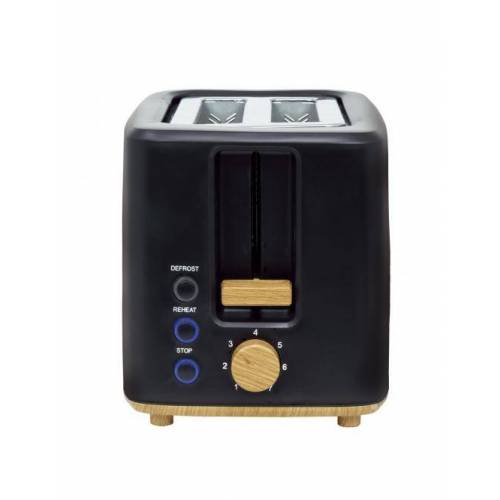 JOCCA Tosteris Jocca 2185N dviejų riekelių juodas/ medžio detalės 30,00 €