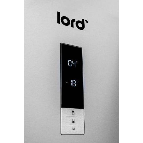 Lord 70 cm pločio ner.plieno spalvos šaldytuvas su šaldikliu apačioje Lord C11 2.GN + DOVANA kavos pupelės LORD (0.5 kg) 989,...