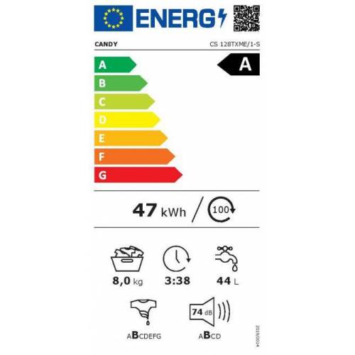 CANDY Skalbimo mašina Candy CS 128TXME/1-S 429,00 €
