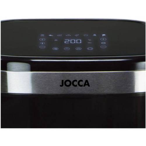JOCCA Karšto oro gruzdintuvė su displėjumi Jocca 2385 10l ner.plienas/juoda 110,00 €