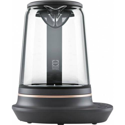 ELECTROLUX Elektrinis virdulys su temperatūros reguliavimu ir nuovirų filtru Electrolux E7GK1-8BP 1.7l juodas / stiklas 89,00 €