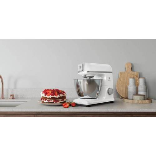 ELECTROLUX Virtuvinis plaktuvas (mikseris) su 5l puodu Electrolux E5KM1-4SWB baltas 191,00 €