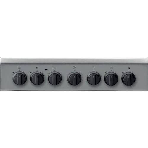 INDESIT Ner.plieno spalvos dujinė viryklė su el.orkaite Indesit I5G5PMX 299,00 €