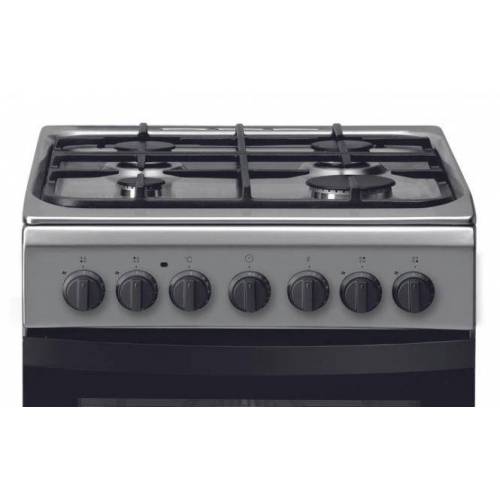 INDESIT Ner.plieno spalvos dujinė viryklė su el.orkaite Indesit I5G5PMX 299,00 €