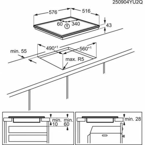 AEG Elektrinė kaitlentė AEG ORN64A02XB 259,00 €