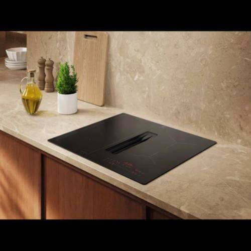 ELECTROLUX 60 cm pločio SaphirMatt indukcinė kaitlentė su integruotu gartraukiu Electrolux ECC63410CT 1,399.00