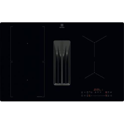 ELECTROLUX 80 cm pločio indukcinė kaitlentė su integruotu gartraukiu Electrolux ECC83410CK 1,375.00