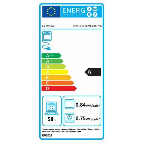 ELECTROLUX El. keraminė viryklė Electrolux LKR564277K 519,00 €