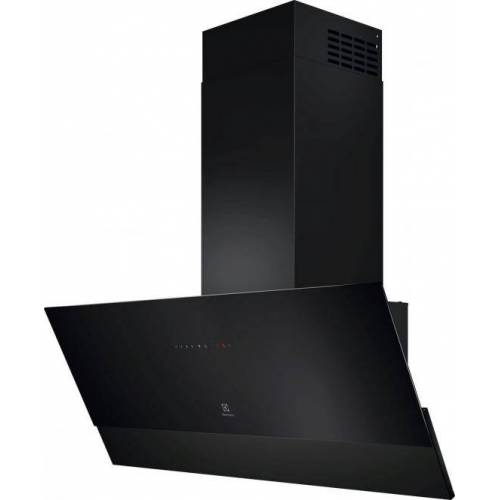 ELECTROLUX 90 cm. pločio juodos spalvos prie sienos montuojamas gartraukis Electrolux LFV449K 425,00 EUR