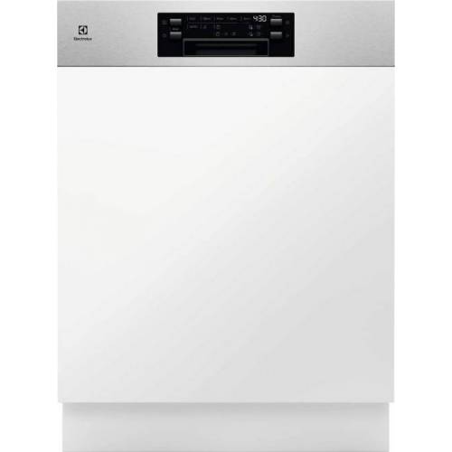 ELECTROLUX 60 cm.pločio įmontuojama indaplovė su matoma valdymo panele ir pakeliamu stalčium Electrolux E62IB200SX 499,00 €