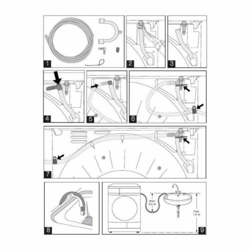 ELECTROLUX Kondensato išleidimo žarna Electrolux E2YH01 20,00 €