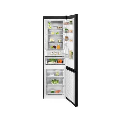 ELECTROLUX 201 cm aukščio juodos spalvos No Frost šaldytuvas su šaldikliu Electrolux LNT6HC37K1 679,00 €