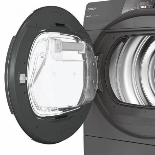 CANDY Antracito spalvos 47 cm gylio džiovyklė Candy RO4 H7A2TCERX-S 549,00 €