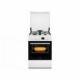 ELECTROLUX 60 cm pločio dujinė viryklė su elektrine orkaite Electrolux LKK664222W 450,00 €