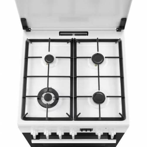 ELECTROLUX 60 cm pločio baltos spalvos dujinė viryklė su el.orkaite Electrolux LKK660225W 425,00 €