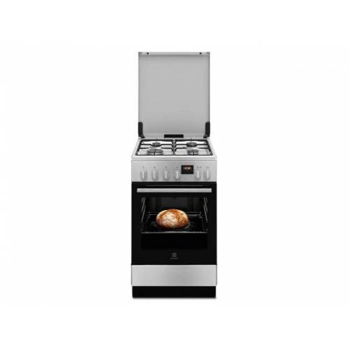ELECTROLUX 50 cm pločio dujinė viryklė su elektrine orkaite Electrolux LKK560229X 435,00 €