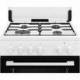 ELECTROLUX 60 cm pločio baltos spalvos dujinė viryklė su dujine orkaite Electrolux LKG604017W 420,00 €