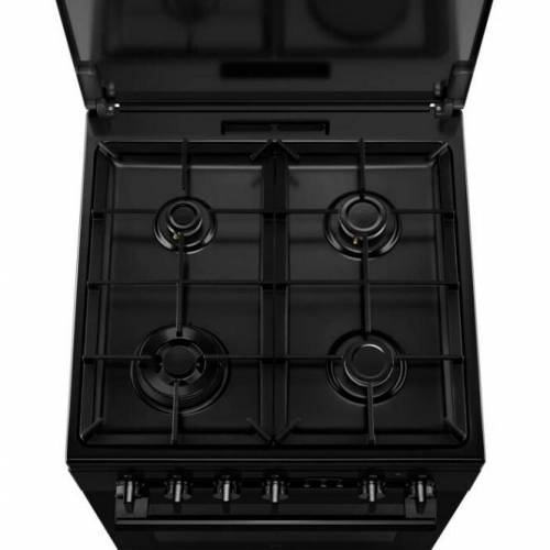 ELECTROLUX 60 cm. pločio juodos spalvos dujinė viryklė su elektrine orkaite Electrolux LKK664222K 450,00 €