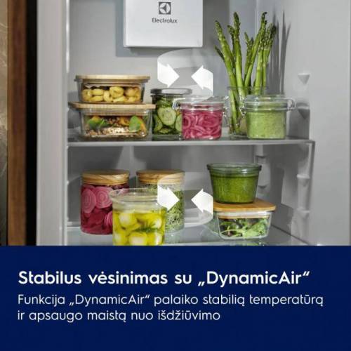 ELECTROLUX 190 cm aukščio ,70 cm pločio įmontuojamas šaldytuvas Electrolux E7TNAE75S 875,00 €