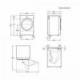 ELECTROLUX Džiovyklė su šilumos siurbliu Electrolux EW9D717VCE 950,00 €