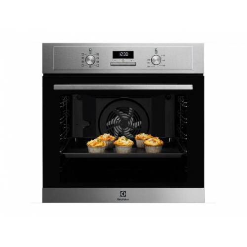 ELECTROLUX Ner.plieno spalvos įmontuojama el. orkaitė Electrolux EOD3H70X 370,00 €