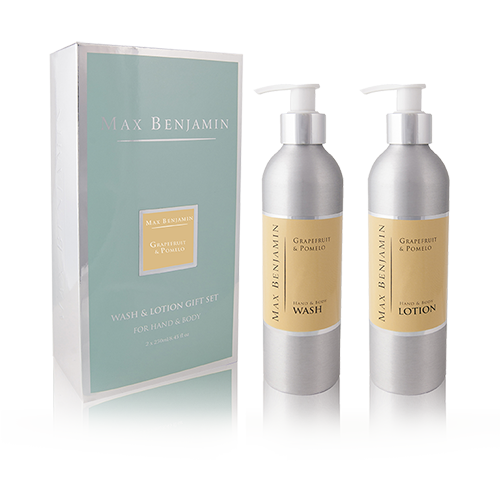 Max Benjamin Kūno priežiūros rinkinys Max Benjamin Grapefruit and Pomelo 250 ml x 2 45,00 EUR Max Benjamin Kūno priežiūros rinkinys Max Benjamin Grapefruit and Pomelo 250 ml x 2 45,00 EUR