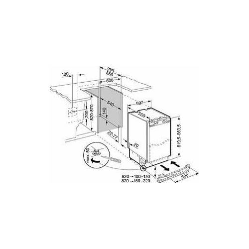 LIEBHERR Šaldytuvas LIEBHERR UIK 1550 790,00 EUR LIEBHERR Šaldytuvas LIEBHERR UIK 1550 790,00 EUR