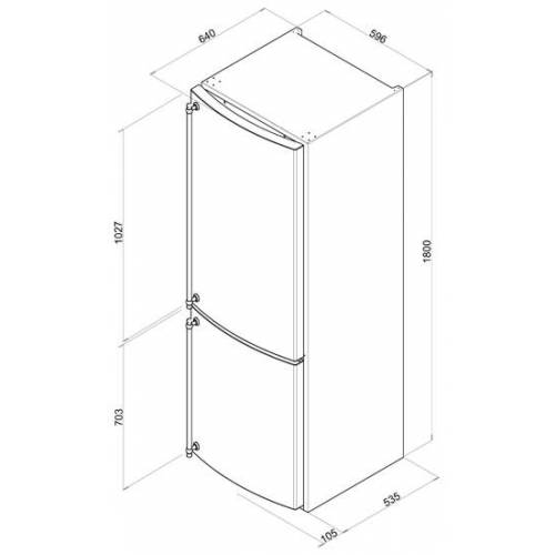 SMEG Šaldytuvas Smeg FA860P 1,439.00 SMEG Šaldytuvas Smeg FA860P 1,439.00