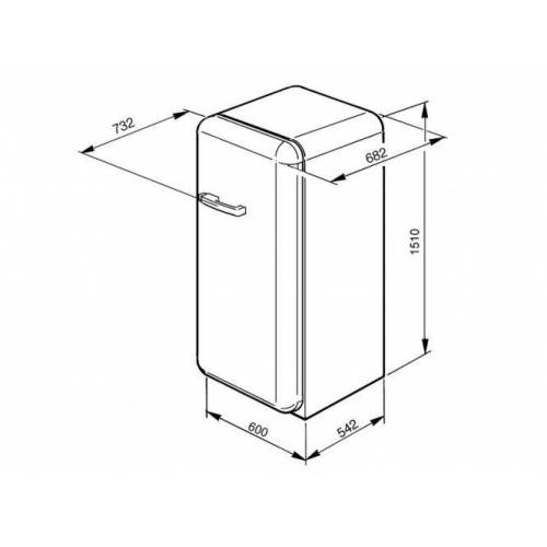 SMEG Šaldytuvas Smeg FAB28RAZ1 1,249.00 SMEG Šaldytuvas Smeg FAB28RAZ1 1,249.00